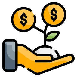 Free Money Growth  Icon