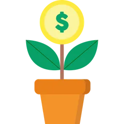 Free Money Growth  Icon