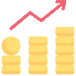 Free Money growth  Icon