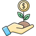 Free Money Growth Money Investment Icon