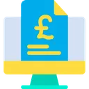 Free Money Paper Deal Paper Online Business Icon
