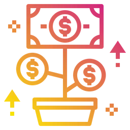 Free Money Plant  Icon