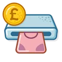 Free Money Receiver Pound  Icon