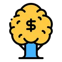 Free Money Tree Funding Profit Growth Icon