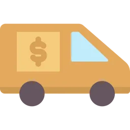 Free Money truck  Icon