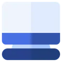 Free Television Technology Display Icon