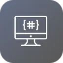 Free Monitor Anzeige Gerat Icon