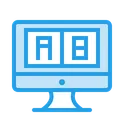 Free Monitor Anzeige Gerat Icon