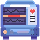 Free Monitor De Cardiograma Cardiograma Monitor Icono