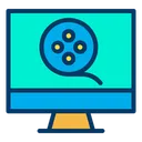 Free Online Movie Ticket Booking Online Booking Cinema Icon