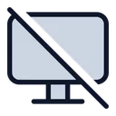 Free Co Monitor Off Monitor Off Computer Icon