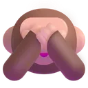 Free Monkey Color Icon
