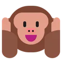 Free Monkey Flat Icon