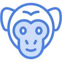 Free Monkey Zoo Animals Icon