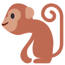 Free Monkey Primate Tail Icon