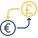 Free Monnaie Argent Conversion Icône