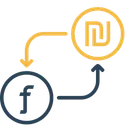 Free Monnaie Argent Conversion Icône