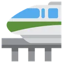 Free Monorail Overbridge Train Icon