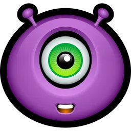 Free Monstro roxo Emoji Ícone