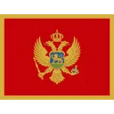 Free Montenegro Bandera Pais Icono