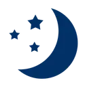 Free Moon Night Star Icon