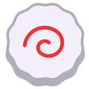 Free Cake With Swirl Icon