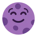 Free Moon Face Flat Icon