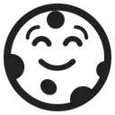 Free Moon Face High Icon