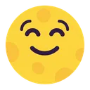 Free Moon Face Flat Icon