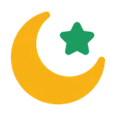 Free Moon star  Icon