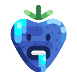 Free Morango frio Emoji Ícone