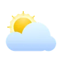 Free Mostly Cloudy Icon