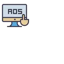 Free Pantalla Dispositivo Anuncios Icono