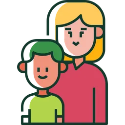 Free Mother and kid  Icon