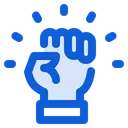 Free Motivation Punch Hand Icon