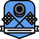Free Motor Sports Badge Badge Wheel Icon
