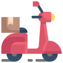 Free Motorcycle Delivery  Icon