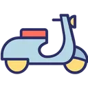 Free Motorcycle Motor Scooter Scooter Icon