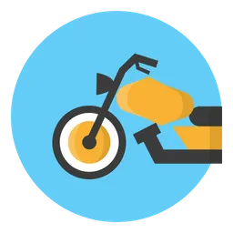 Free Motorrad  Symbol