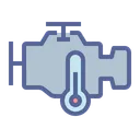 Free Motorwarmesensor Warmesensor Motor Symbol