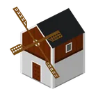 Free Moulin Icon