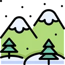 Free Winter Season Mountain Icon
