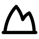 Free Mountains Travel Nature Icon