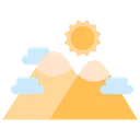 Free Nature Mountains Icon