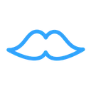Free Moustache Male Hair Icono