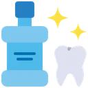 Free Mouthwash Clean Air Clean Teeth Icon