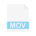 Free Mov File  Icon