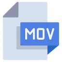 Free Mov File  Icon