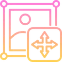 Free Move Selection Edit Tools Icon