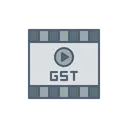 Free Movie Gst Multimedia Icon